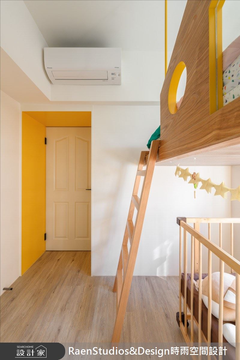 21坪老屋(16~30年)＿北歐風兒童房兒童房案例圖片＿時雨空間設計＿時雨_Hej barn 嗨！孩子們之18