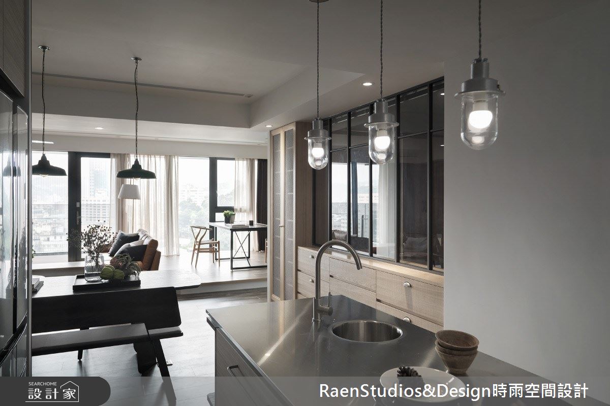 40坪中古屋(5~15年)＿美式風中島案例圖片＿時雨空間設計＿時雨_曠野森林之12