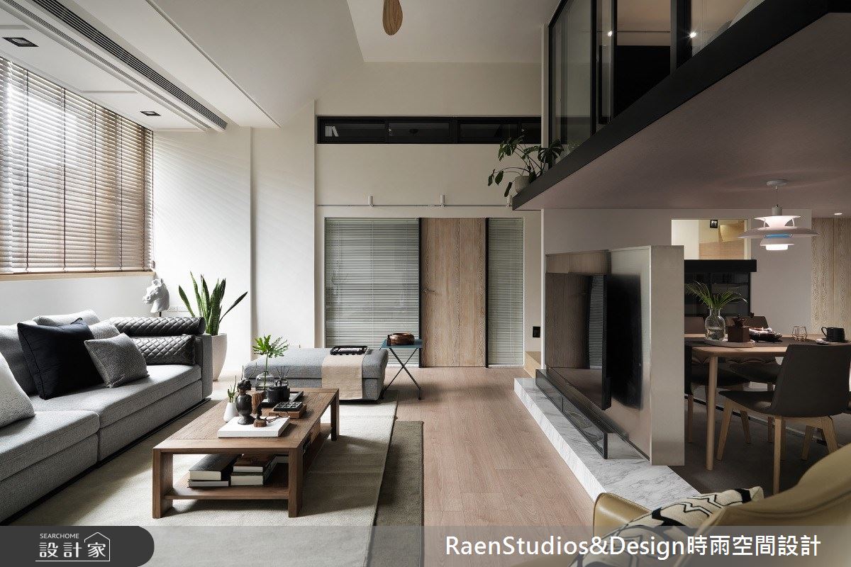 老屋(16~30年)＿現代風客廳案例圖片＿時雨空間設計＿時雨_優雅的要塞之7