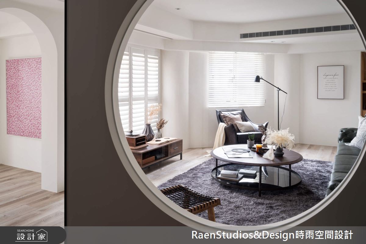 100坪老屋(31~40年)＿美式風客廳案例圖片＿時雨空間設計＿時雨_Homellery Home+Gallery之2