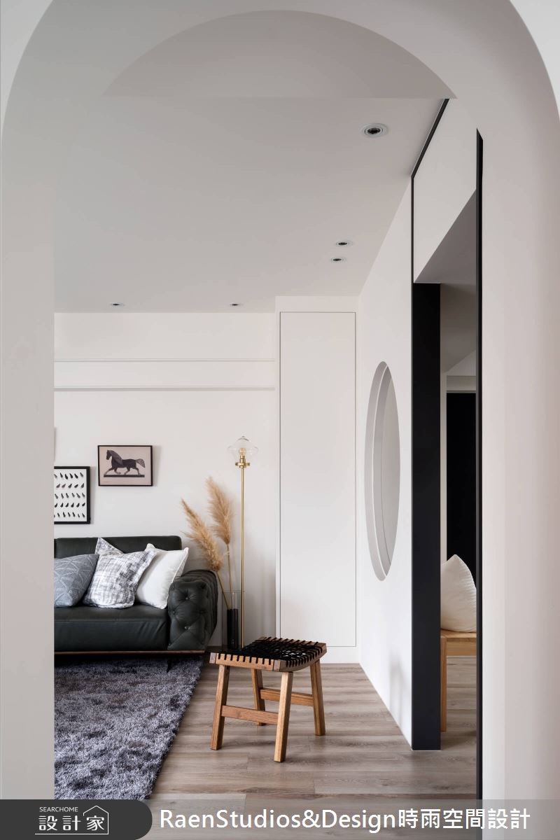 100坪老屋(31~40年)＿美式風客廳案例圖片＿時雨空間設計＿時雨_Homellery Home+Gallery之4