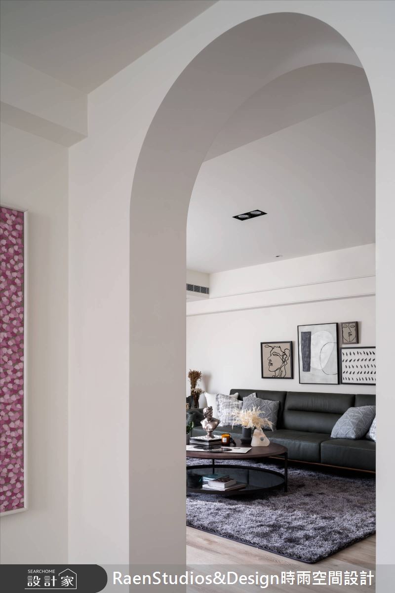 100坪老屋(31~40年)＿美式風客廳案例圖片＿時雨空間設計＿時雨_Homellery Home+Gallery之5