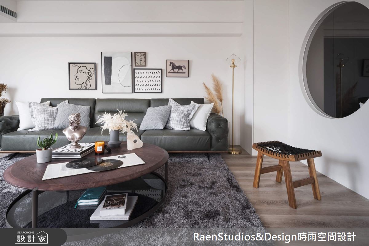 100坪老屋(31~40年)＿美式風客廳案例圖片＿時雨空間設計＿時雨_Homellery Home+Gallery之7