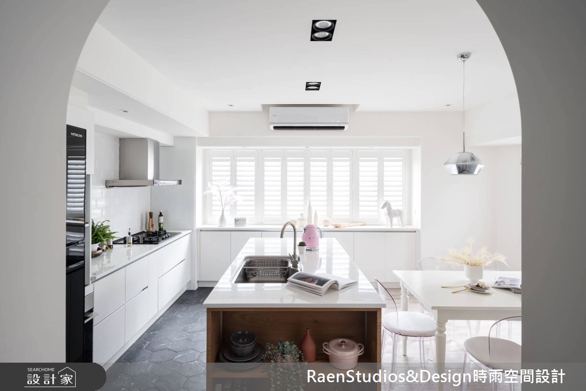 100坪老屋(31~40年)＿美式風中島案例圖片＿時雨空間設計＿時雨_Homellery Home+Gallery之13