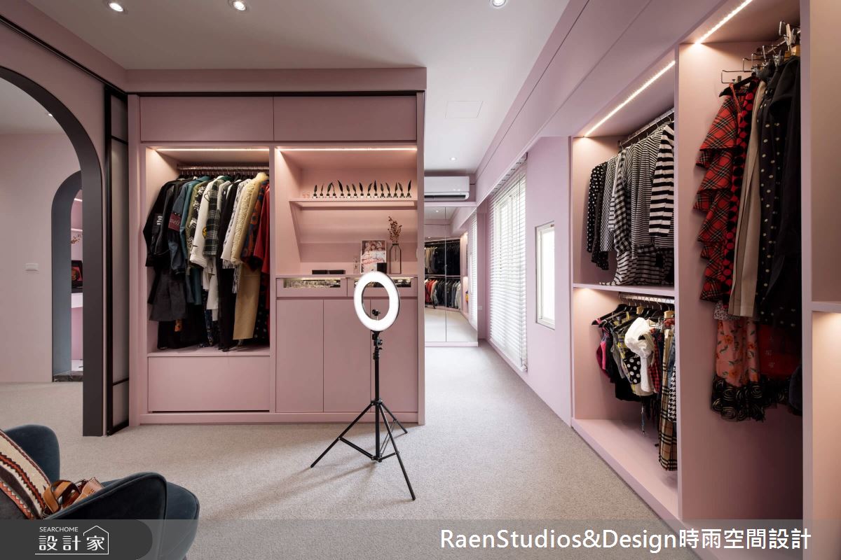 100坪老屋(31~40年)＿美式風更衣間案例圖片＿時雨空間設計＿時雨_Homellery Home+Gallery之24