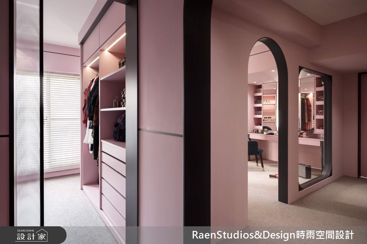 100坪老屋(31~40年)＿美式風更衣間案例圖片＿時雨空間設計＿時雨_Homellery Home+Gallery之25