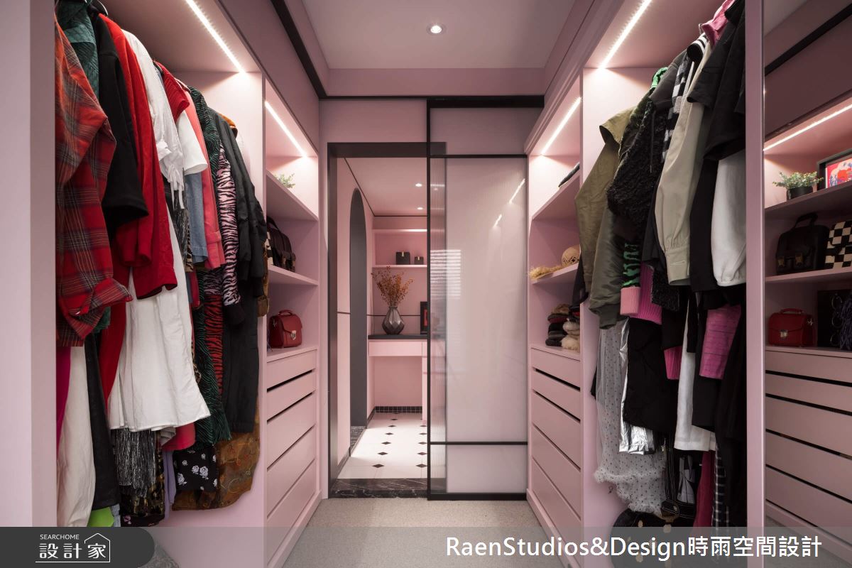 100坪老屋(31~40年)＿美式風更衣間案例圖片＿時雨空間設計＿時雨_Homellery Home+Gallery之26