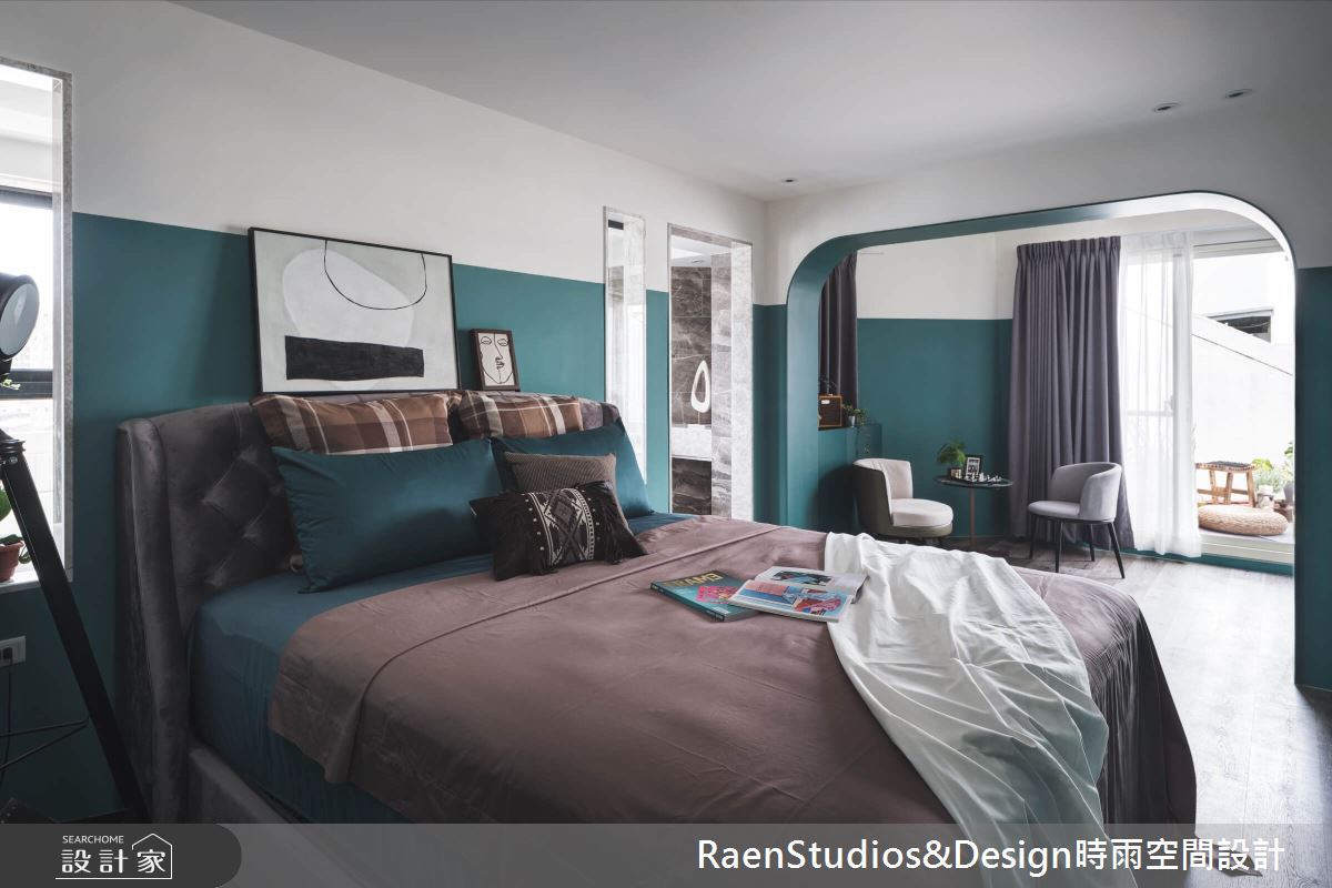 100坪老屋(31~40年)＿美式風臥室案例圖片＿時雨空間設計＿時雨_Homellery Home+Gallery之31