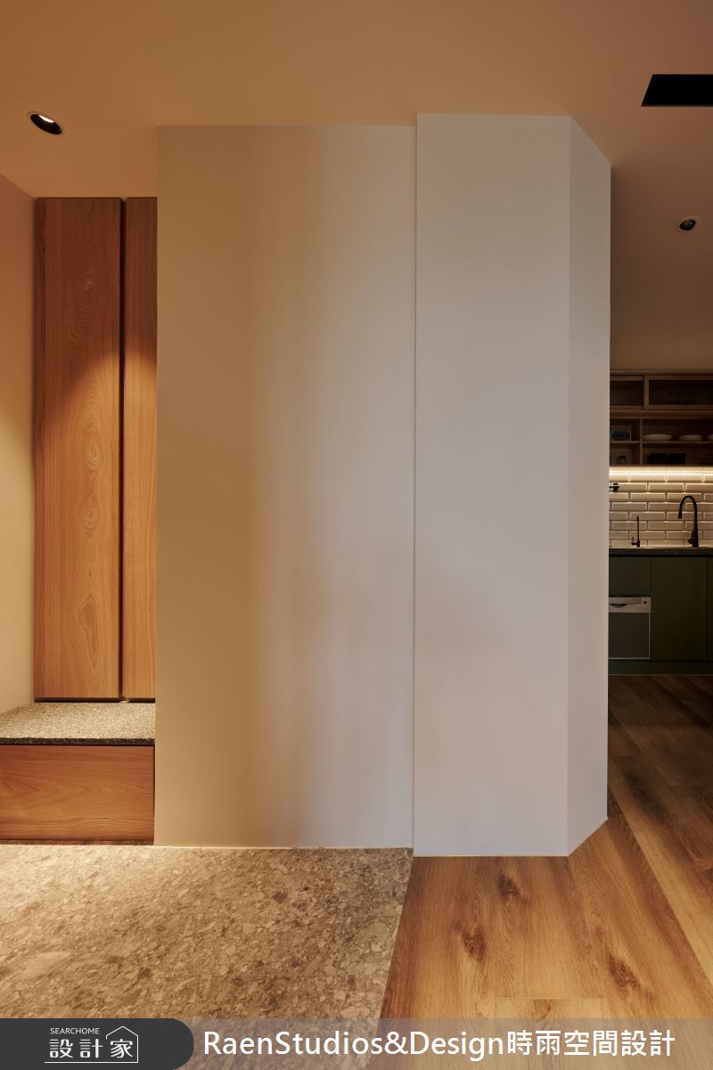 21坪新成屋(5年以下)＿工業風玄關案例圖片＿時雨空間設計＿時雨_異鄉有家 my home abroad之2