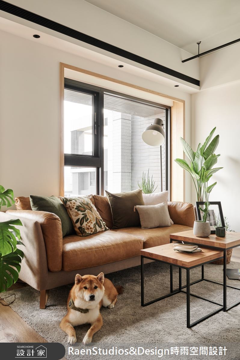 21坪新成屋(5年以下)＿工業風客廳案例圖片＿時雨空間設計＿時雨_異鄉有家 my home abroad之14