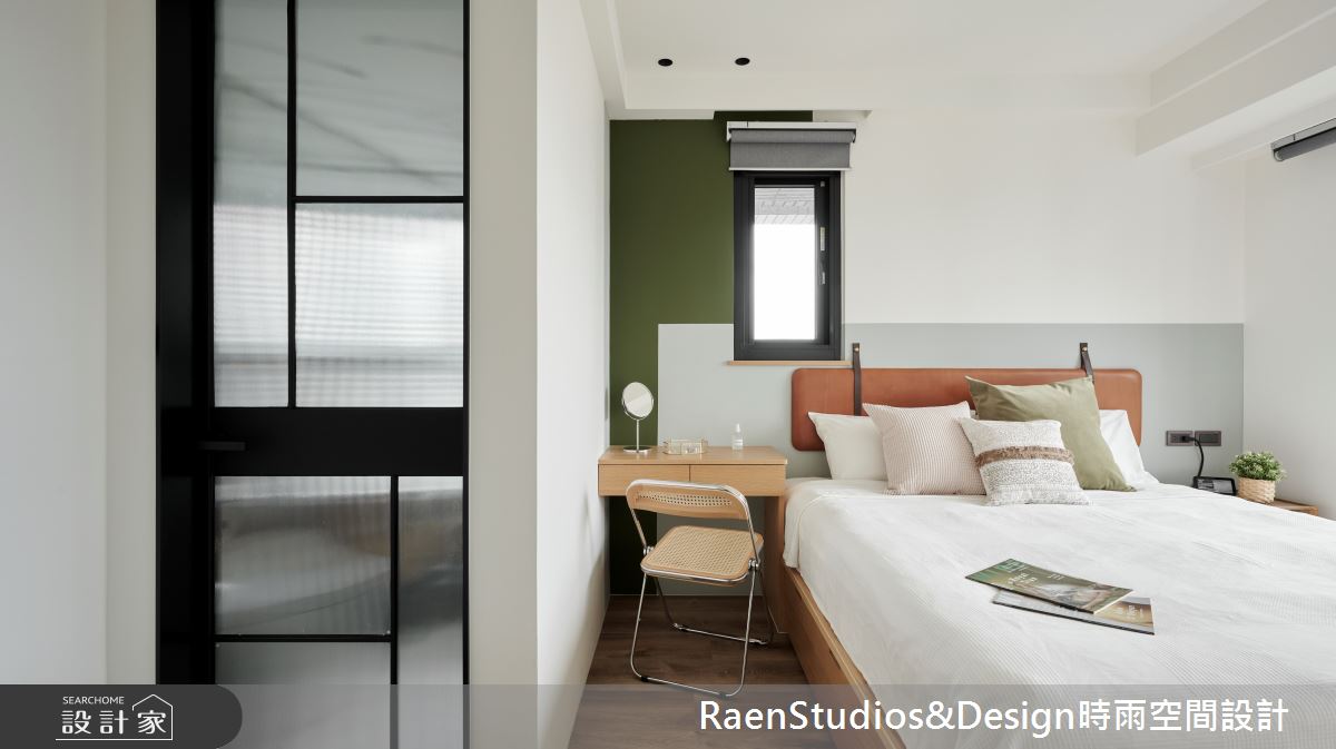 21坪新成屋(5年以下)＿工業風臥室案例圖片＿時雨空間設計＿時雨_異鄉有家 my home abroad之3496