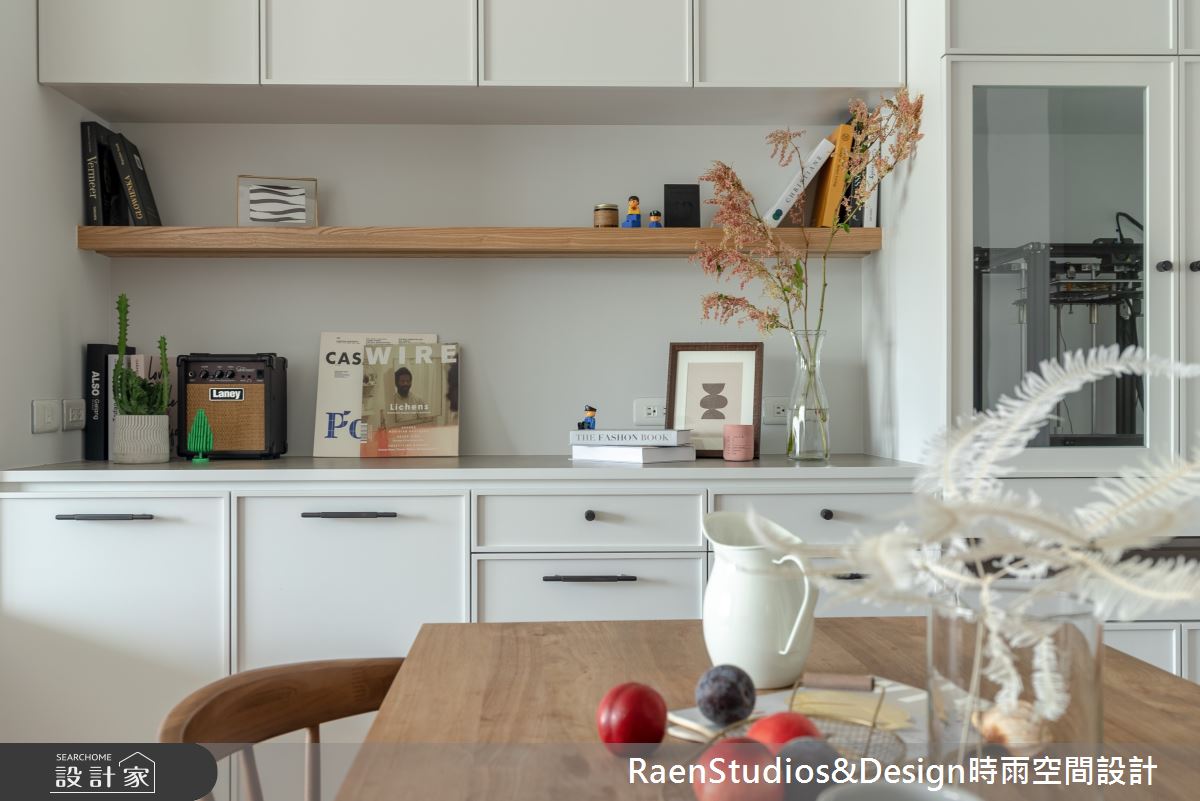 30坪新成屋(5年以下)＿美式風客廳案例圖片＿時雨空間設計＿時雨_藍蘭花之歌_Blue Orchid之8