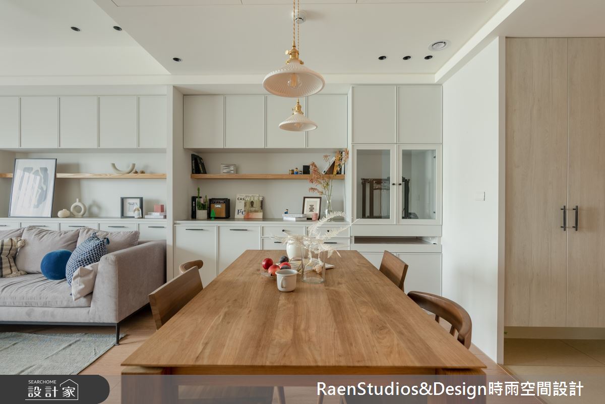 30坪新成屋(5年以下)＿美式風客廳案例圖片＿時雨空間設計＿時雨_藍蘭花之歌_Blue Orchid之9