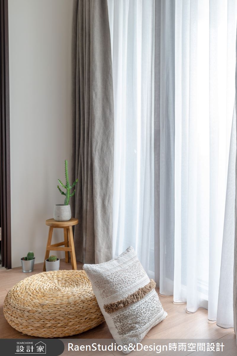 30坪新成屋(5年以下)＿美式風臥室案例圖片＿時雨空間設計＿時雨_藍蘭花之歌_Blue Orchid之16