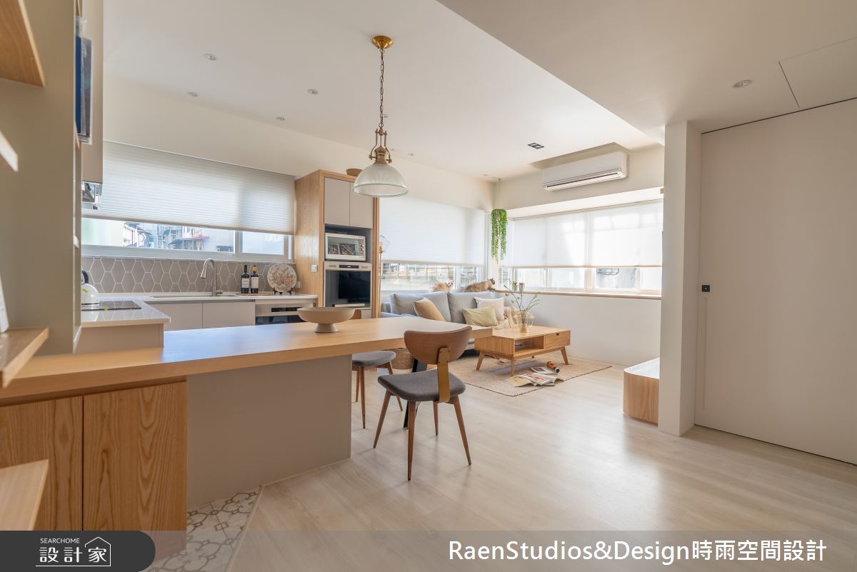 老屋(16~30年)＿現代風餐廳案例圖片＿時雨空間設計＿時雨_愛與治癒 Love Over Healing之5