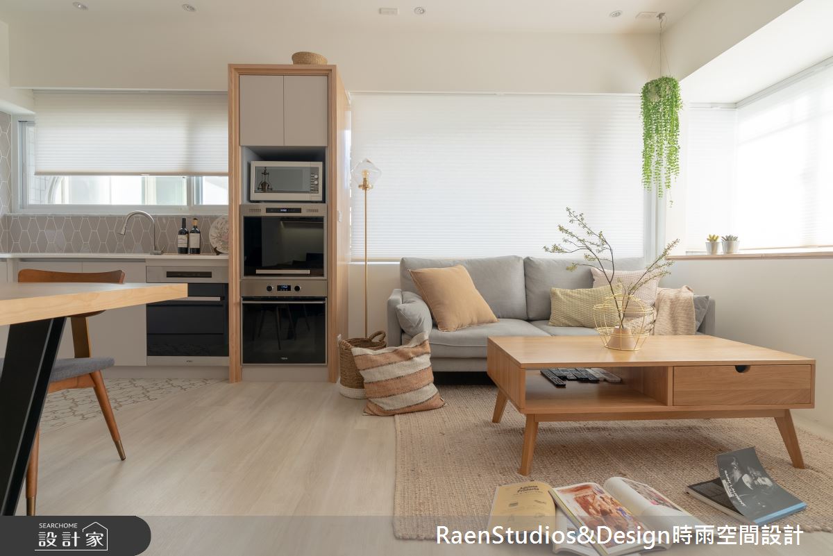老屋(16~30年)＿現代風客廳案例圖片＿時雨空間設計＿時雨_愛與治癒 Love Over Healing之8