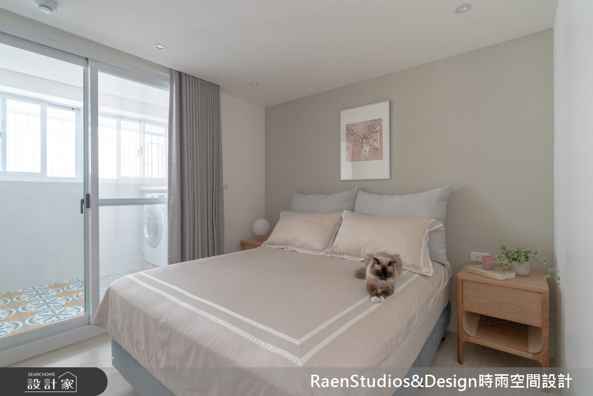 老屋(16~30年)＿現代風臥室案例圖片＿時雨空間設計＿時雨_愛與治癒 Love Over Healing之24