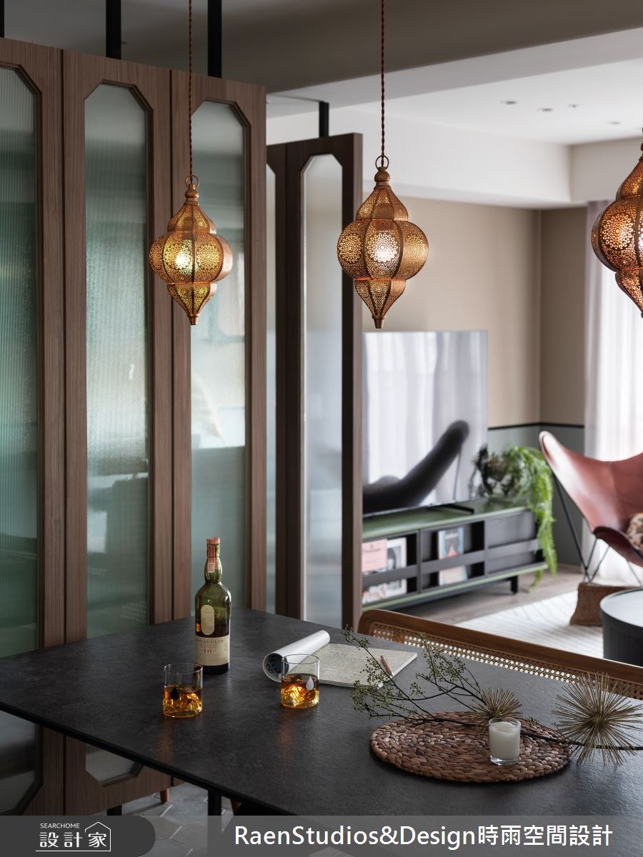 30坪新成屋(5年以下)＿北非殖民風餐廳案例圖片＿時雨空間設計＿時雨_週末歌詠_Hymn For The Weekend之16