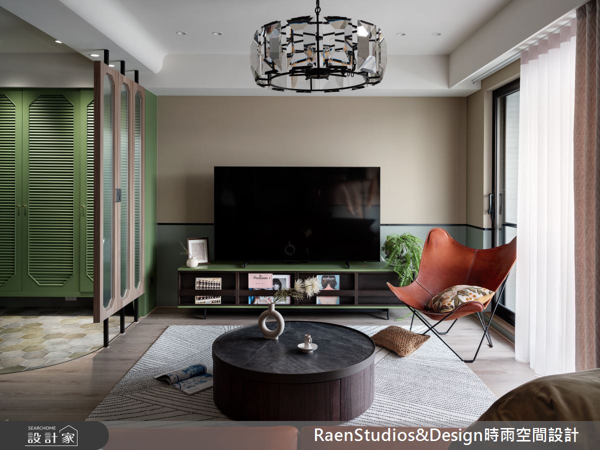 30坪新成屋(5年以下)＿北非殖民風玄關客廳案例圖片＿時雨空間設計＿時雨_週末歌詠_Hymn For The Weekend之10