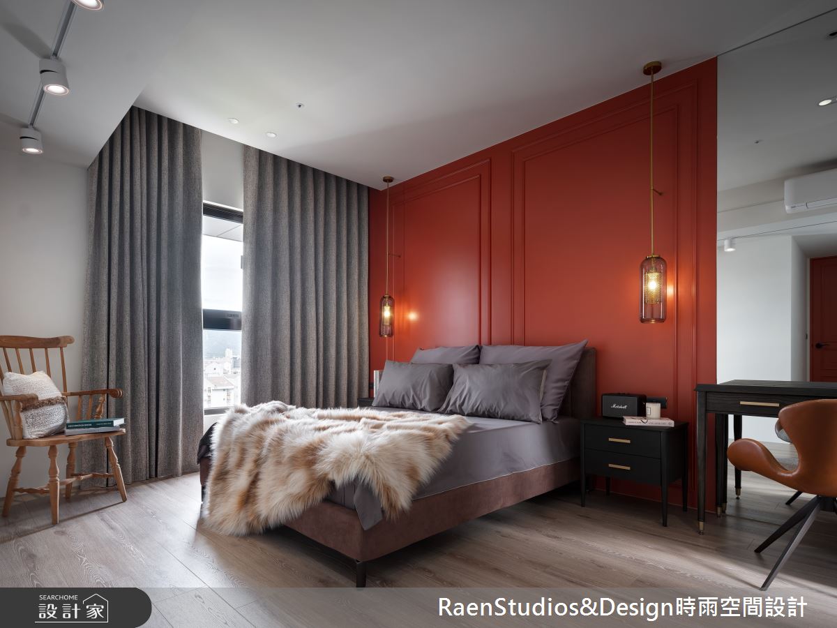 30坪新成屋(5年以下)＿北非殖民風臥室案例圖片＿時雨空間設計＿時雨_週末歌詠_Hymn For The Weekend之22