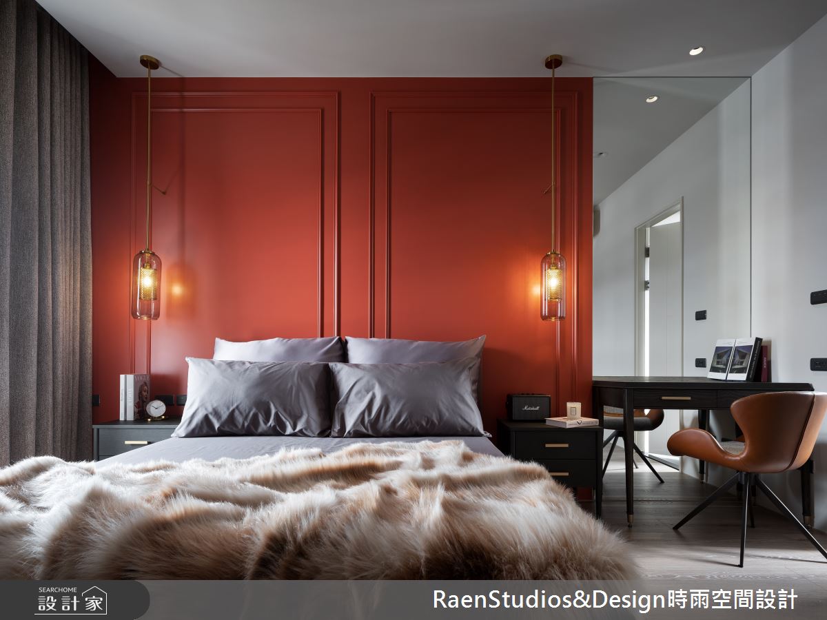 30坪新成屋(5年以下)＿北非殖民風臥室案例圖片＿時雨空間設計＿時雨_週末歌詠_Hymn For The Weekend之23