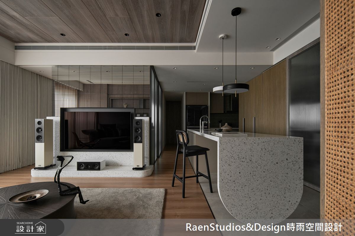 新成屋(5年以下)＿混搭風客廳案例圖片＿時雨空間設計＿時雨_半光_Half Light之7