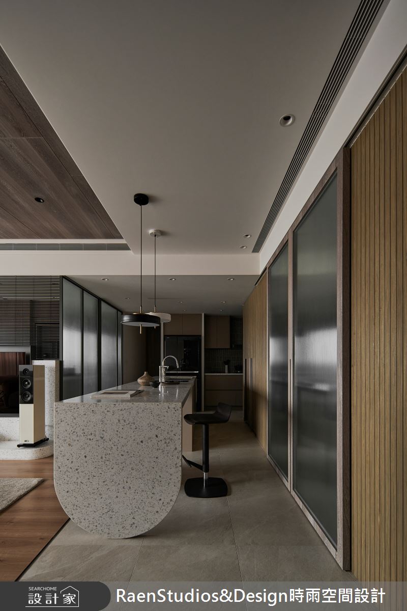 新成屋(5年以下)＿混搭風餐廳吧檯案例圖片＿時雨空間設計＿時雨_半光_Half Light之11