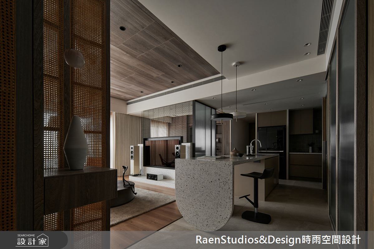 新成屋(5年以下)＿混搭風餐廳吧檯案例圖片＿時雨空間設計＿時雨_半光_Half Light之9