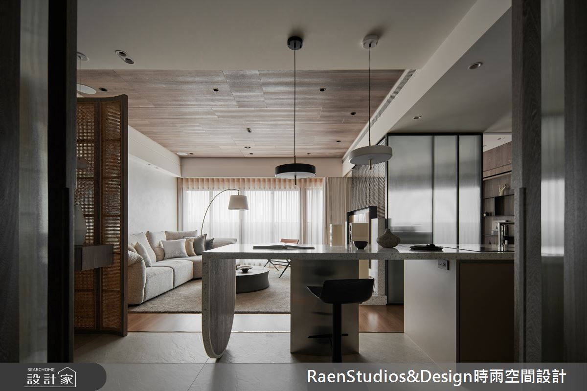 新成屋(5年以下)＿混搭風餐廳吧檯案例圖片＿時雨空間設計＿時雨_半光_Half Light之12