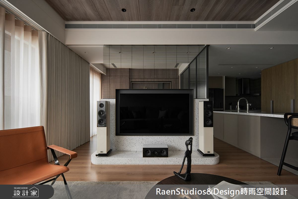 新成屋(5年以下)＿混搭風客廳案例圖片＿時雨空間設計＿時雨_半光_Half Light之6