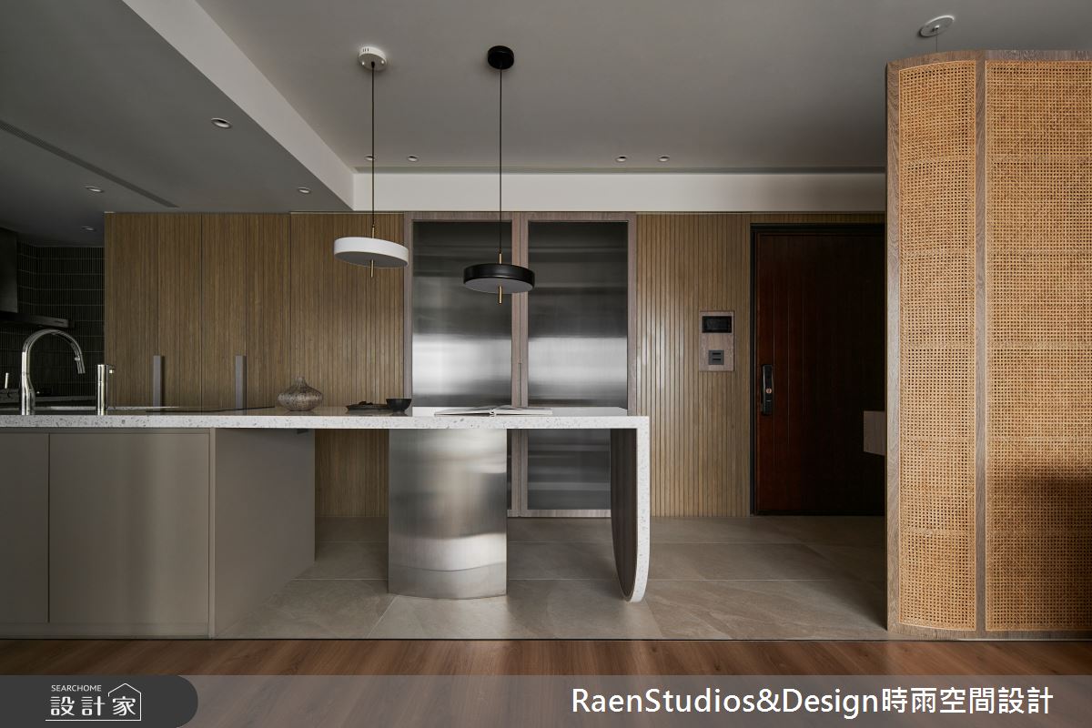 新成屋(5年以下)＿混搭風餐廳吧檯案例圖片＿時雨空間設計＿時雨_半光_Half Light之1