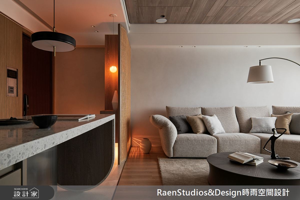 新成屋(5年以下)＿混搭風客廳案例圖片＿時雨空間設計＿時雨_半光_Half Light之3