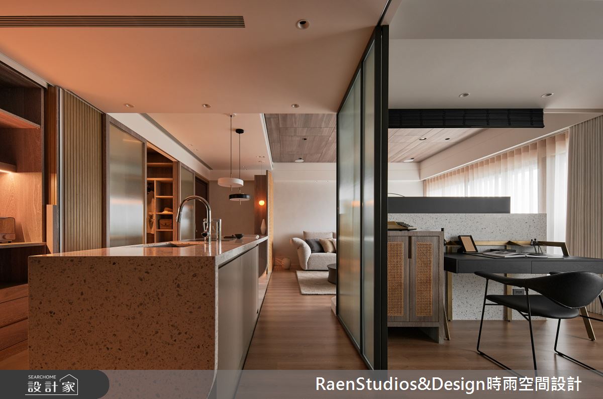 新成屋(5年以下)＿混搭風餐廳吧檯案例圖片＿時雨空間設計＿時雨_半光_Half Light之19