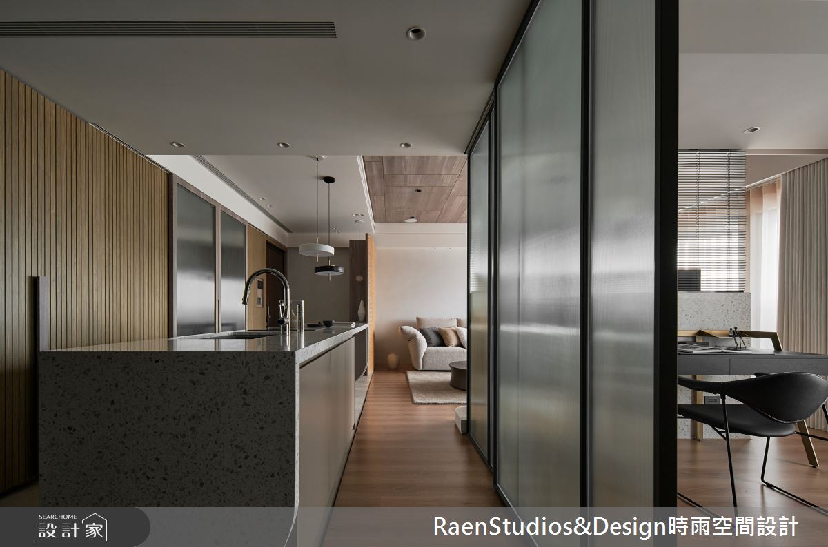 新成屋(5年以下)＿混搭風餐廳吧檯案例圖片＿時雨空間設計＿時雨_半光_Half Light之20