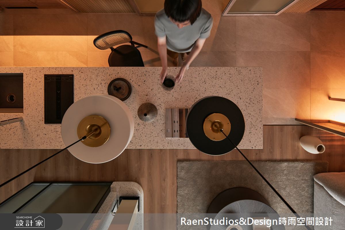 新成屋(5年以下)＿混搭風餐廳吧檯案例圖片＿時雨空間設計＿時雨_半光_Half Light之15