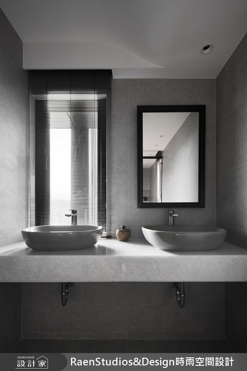 新成屋(5年以下)＿混搭風浴室案例圖片＿時雨空間設計＿時雨_半光_Half Light之38