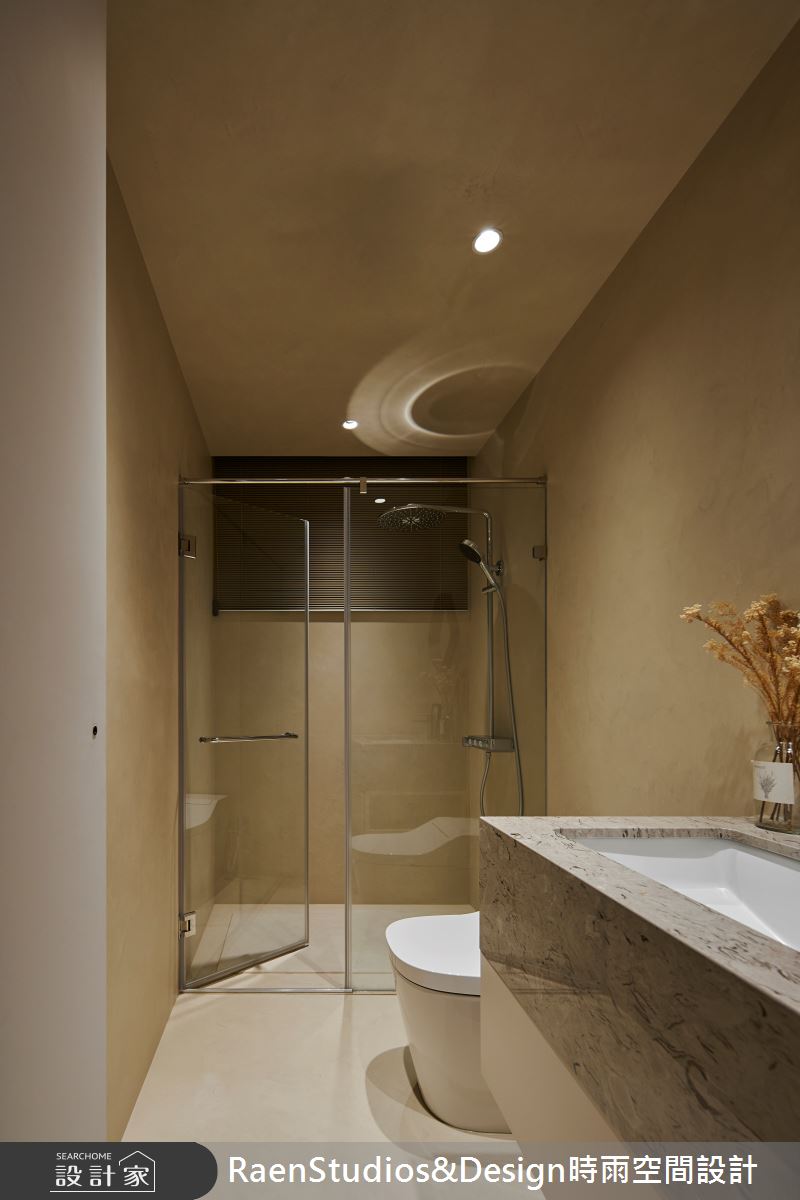 新成屋(5年以下)＿混搭風浴室案例圖片＿時雨空間設計＿時雨_半光_Half Light之39