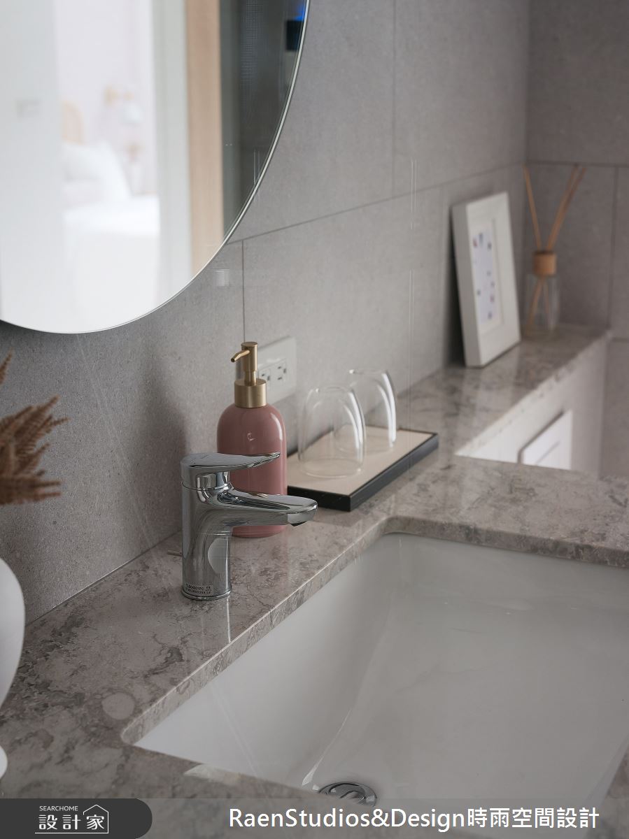 老屋(16~30年)＿北歐風浴室案例圖片＿時雨空間設計＿時雨_禮物 Blessing之15