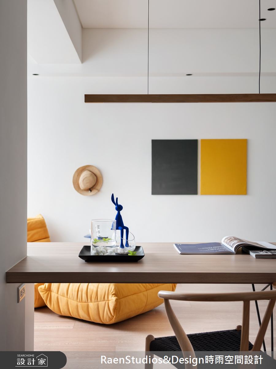 18坪老屋(16~30年)＿工業風客廳餐廳案例圖片＿時雨空間設計＿時雨_泥爪子_Dirty Paws之9