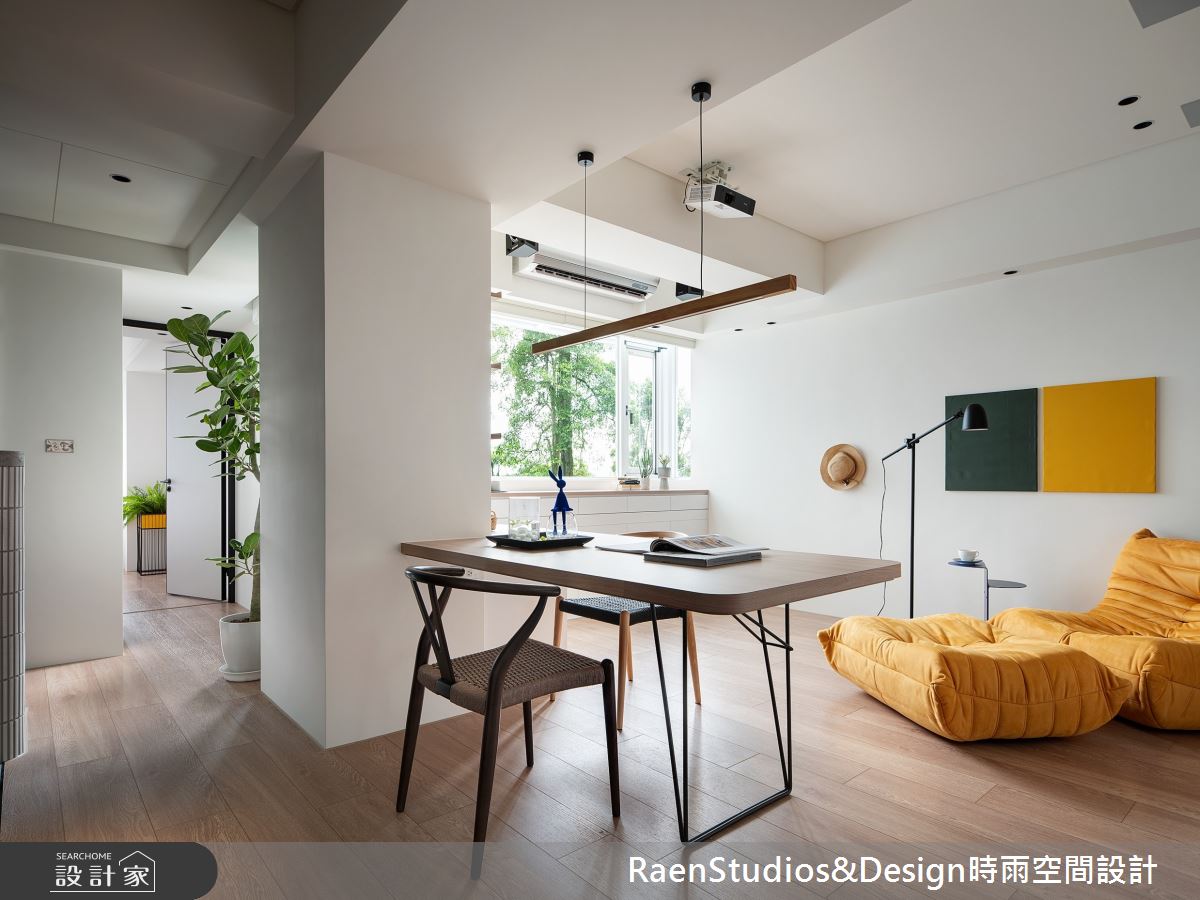 18坪老屋(16~30年)＿工業風客廳餐廳案例圖片＿時雨空間設計＿時雨_泥爪子_Dirty Paws之8