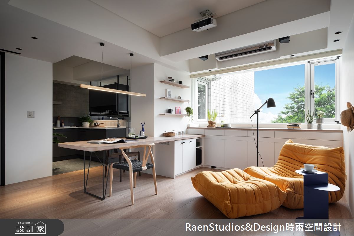 18坪老屋(16~30年)＿工業風客廳餐廳案例圖片＿時雨空間設計＿時雨_泥爪子_Dirty Paws之4