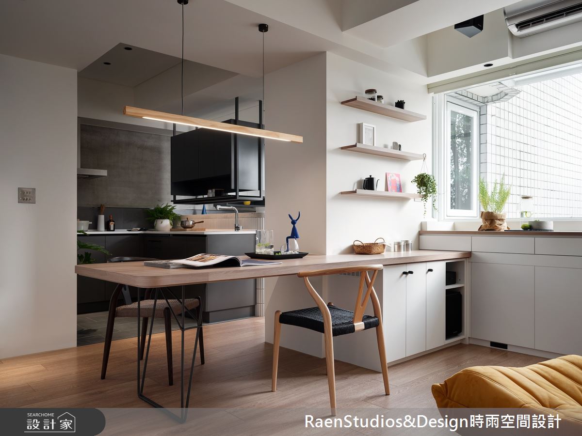18坪老屋(16~30年)＿工業風餐廳廚房案例圖片＿時雨空間設計＿時雨_泥爪子_Dirty Paws之5