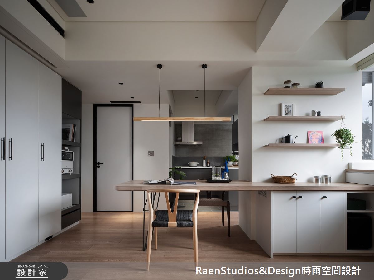 18坪老屋(16~30年)＿工業風餐廳廚房案例圖片＿時雨空間設計＿時雨_泥爪子_Dirty Paws之6