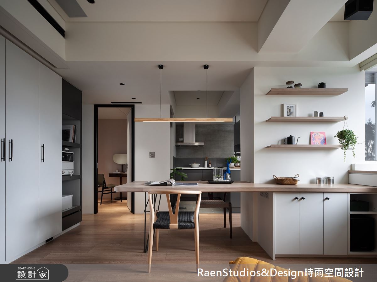 18坪老屋(16~30年)＿工業風餐廳廚房案例圖片＿時雨空間設計＿時雨_泥爪子_Dirty Paws之7