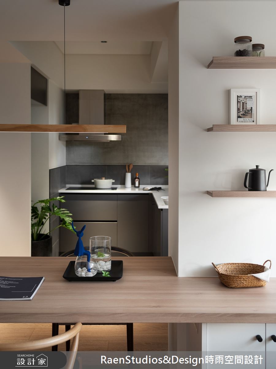 18坪老屋(16~30年)＿工業風餐廳廚房案例圖片＿時雨空間設計＿時雨_泥爪子_Dirty Paws之15