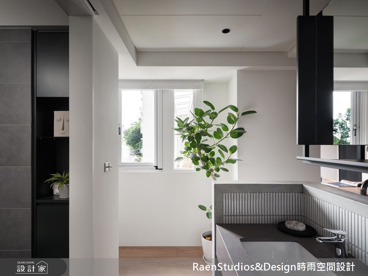 18坪老屋(16~30年)＿工業風走廊案例圖片＿時雨空間設計＿時雨_泥爪子_Dirty Paws之26