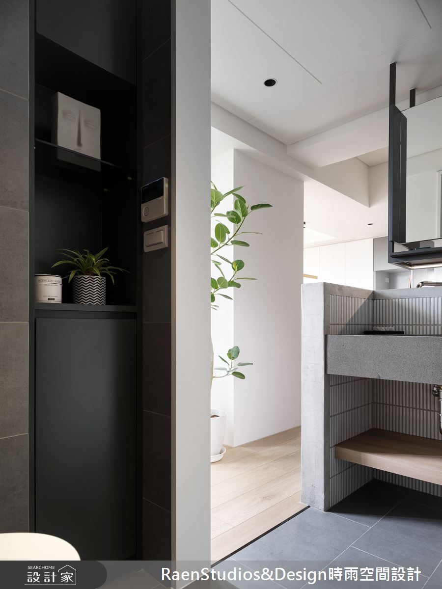 18坪老屋(16~30年)＿工業風浴室案例圖片＿時雨空間設計＿時雨_泥爪子_Dirty Paws之25