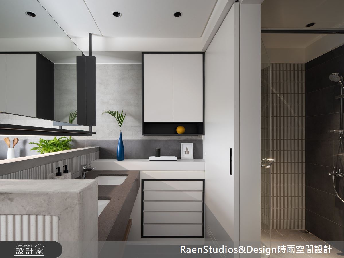 18坪老屋(16~30年)＿工業風浴室案例圖片＿時雨空間設計＿時雨_泥爪子_Dirty Paws之27