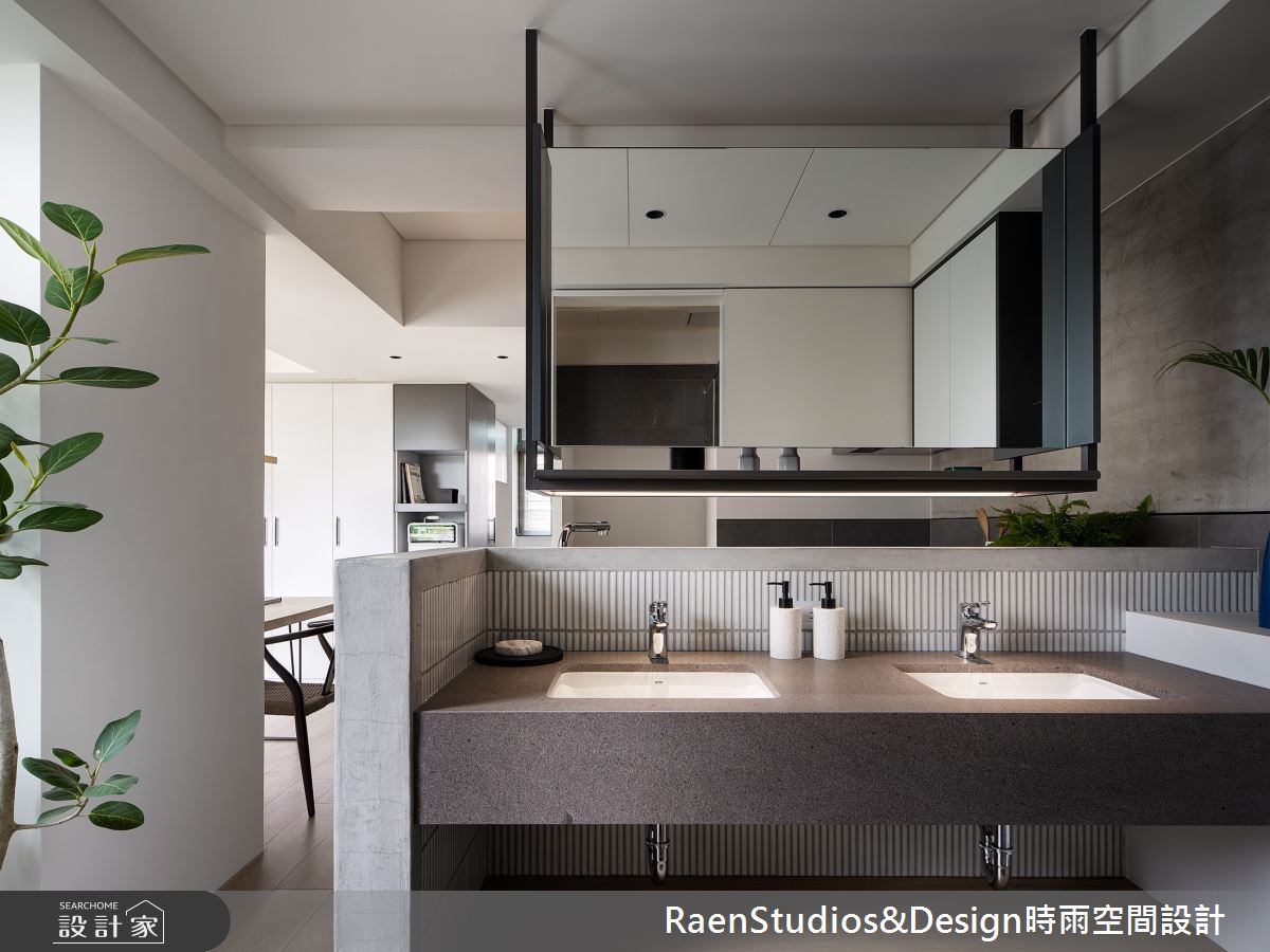 18坪老屋(16~30年)＿工業風浴室案例圖片＿時雨空間設計＿時雨_泥爪子_Dirty Paws之28