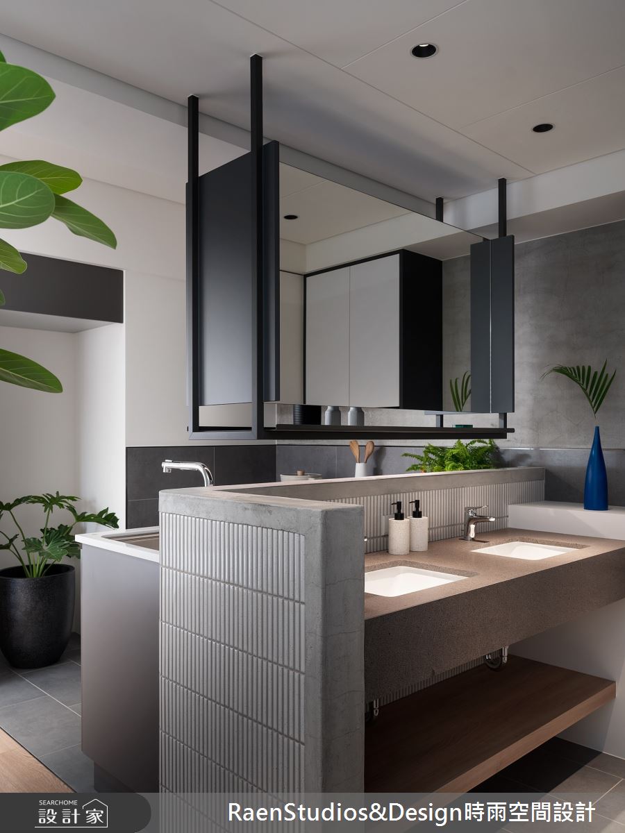 18坪老屋(16~30年)＿工業風浴室案例圖片＿時雨空間設計＿時雨_泥爪子_Dirty Paws之29
